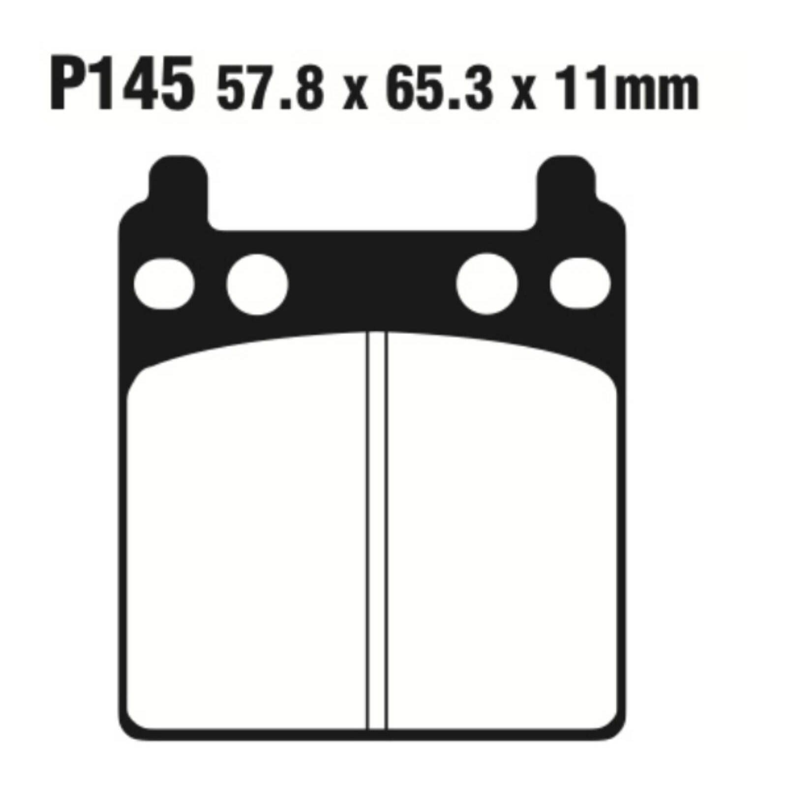 Premier Brake Pads - P Organic Standard