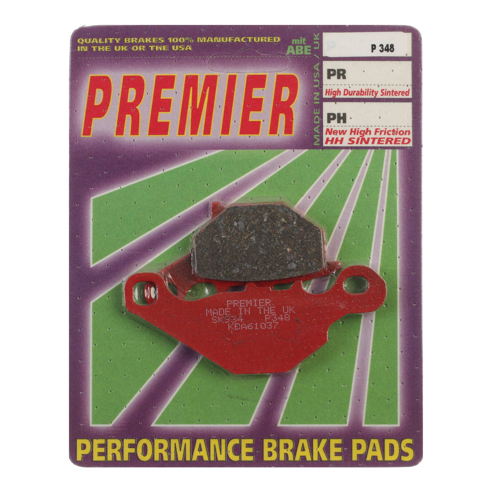 Premier Brake Pads - P Organic Standard