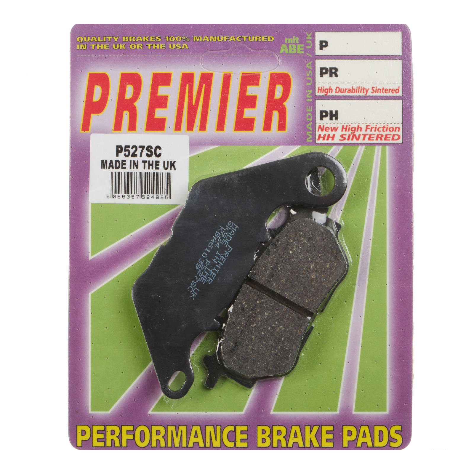 Premier Brake Pads - P-SC Organic Scooter