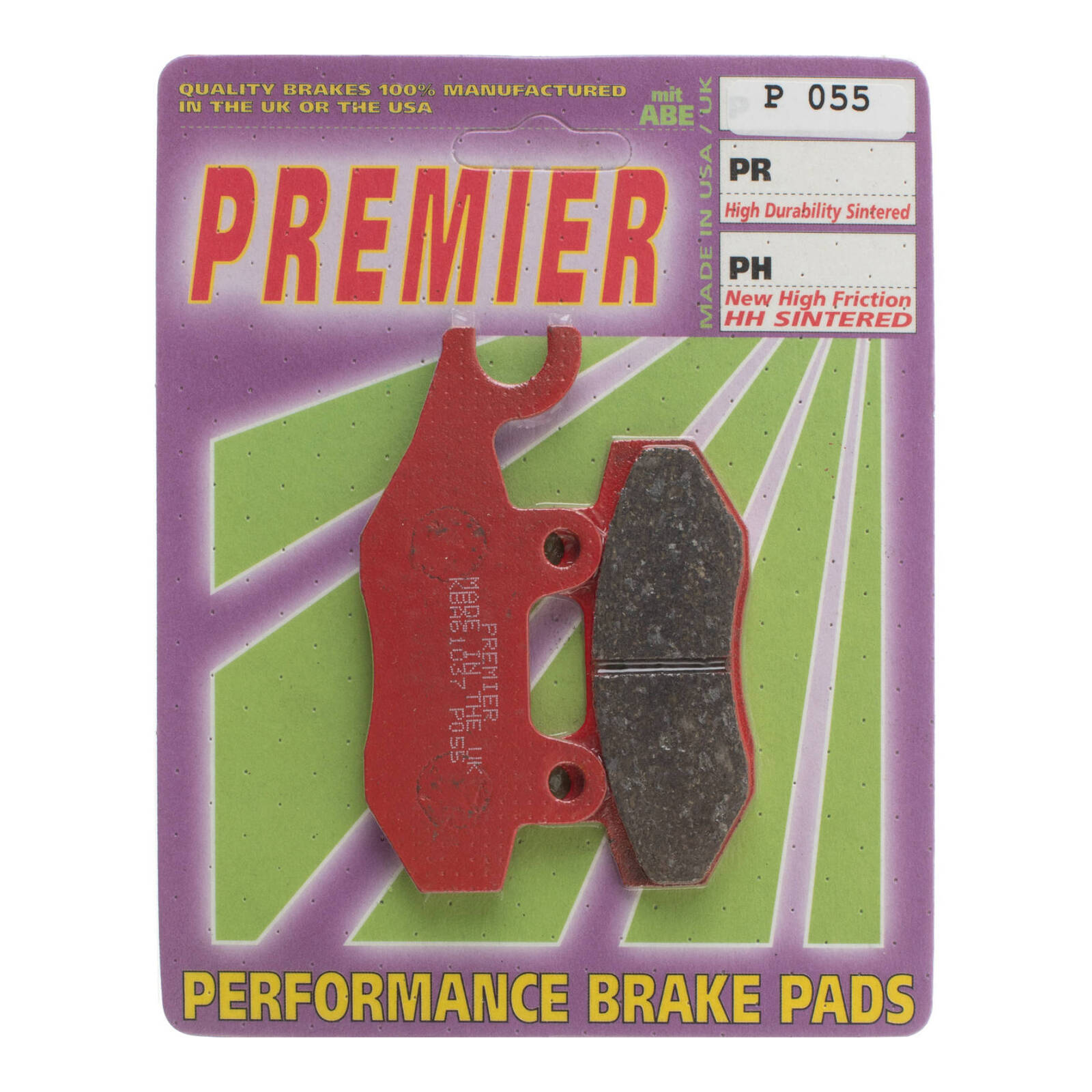 Premier Brake Pads - P Organic Standard