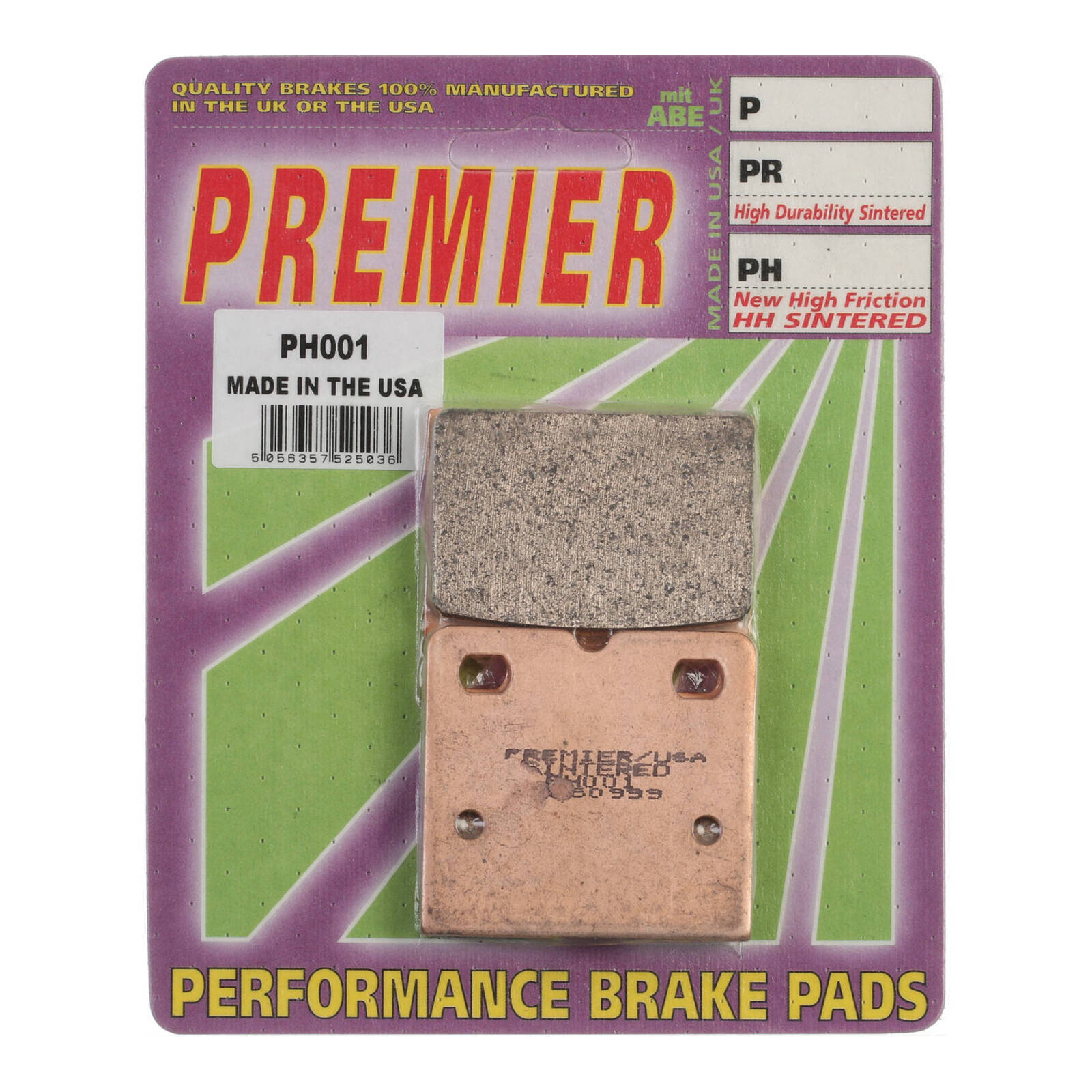 Premier Brake Pads - PH Street Sintered (GF081S3)