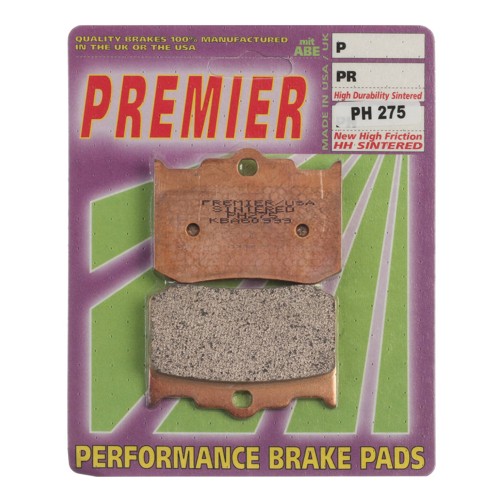 Premier Brake Pads - PH Street Sintered (GF132S3)