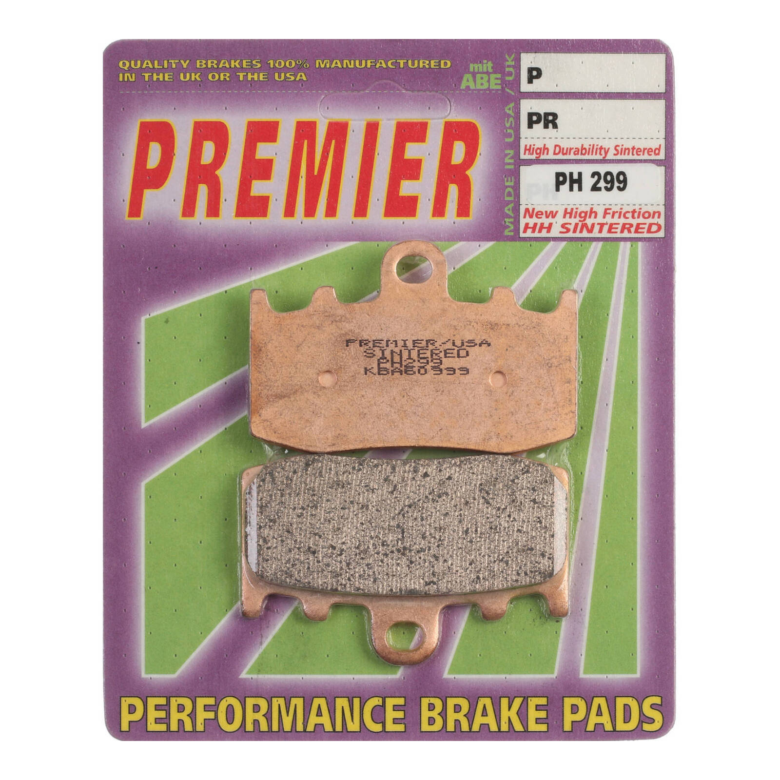 Premier Brake Pads - PH Street Sintered (GF196S3)