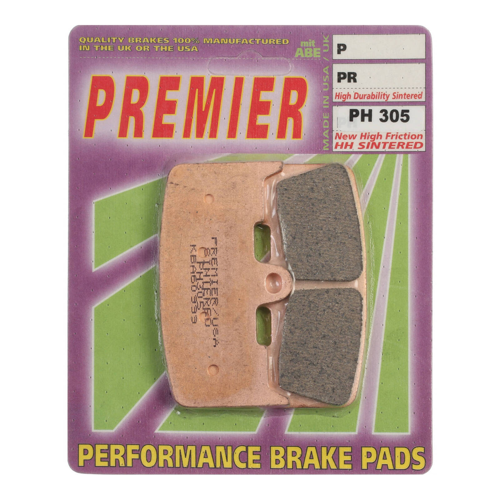 Premier Brake Pads - PH Street Sintered (GF270S3)