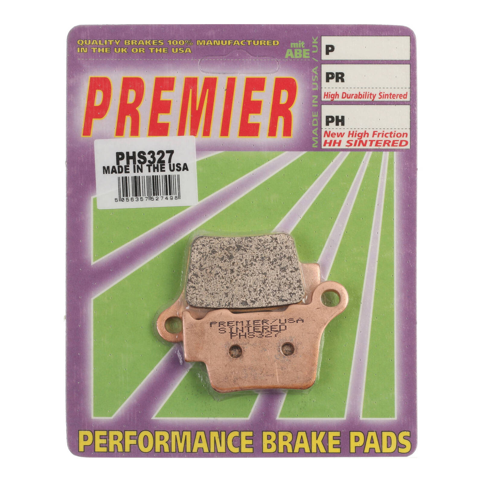 Premier Brake Pads - PH Street Sintered