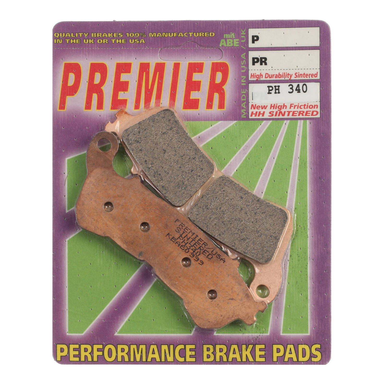 Premier Brake Pads - PH Street Sintered (GF257S3)