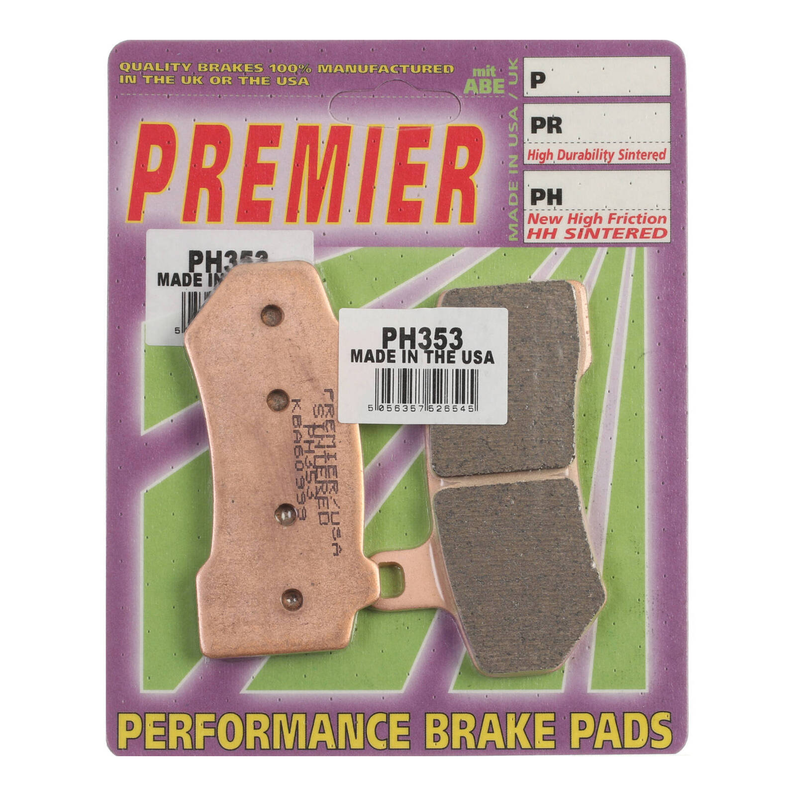 Premier Brake Pads - PH Street Sintered (GF271S3)