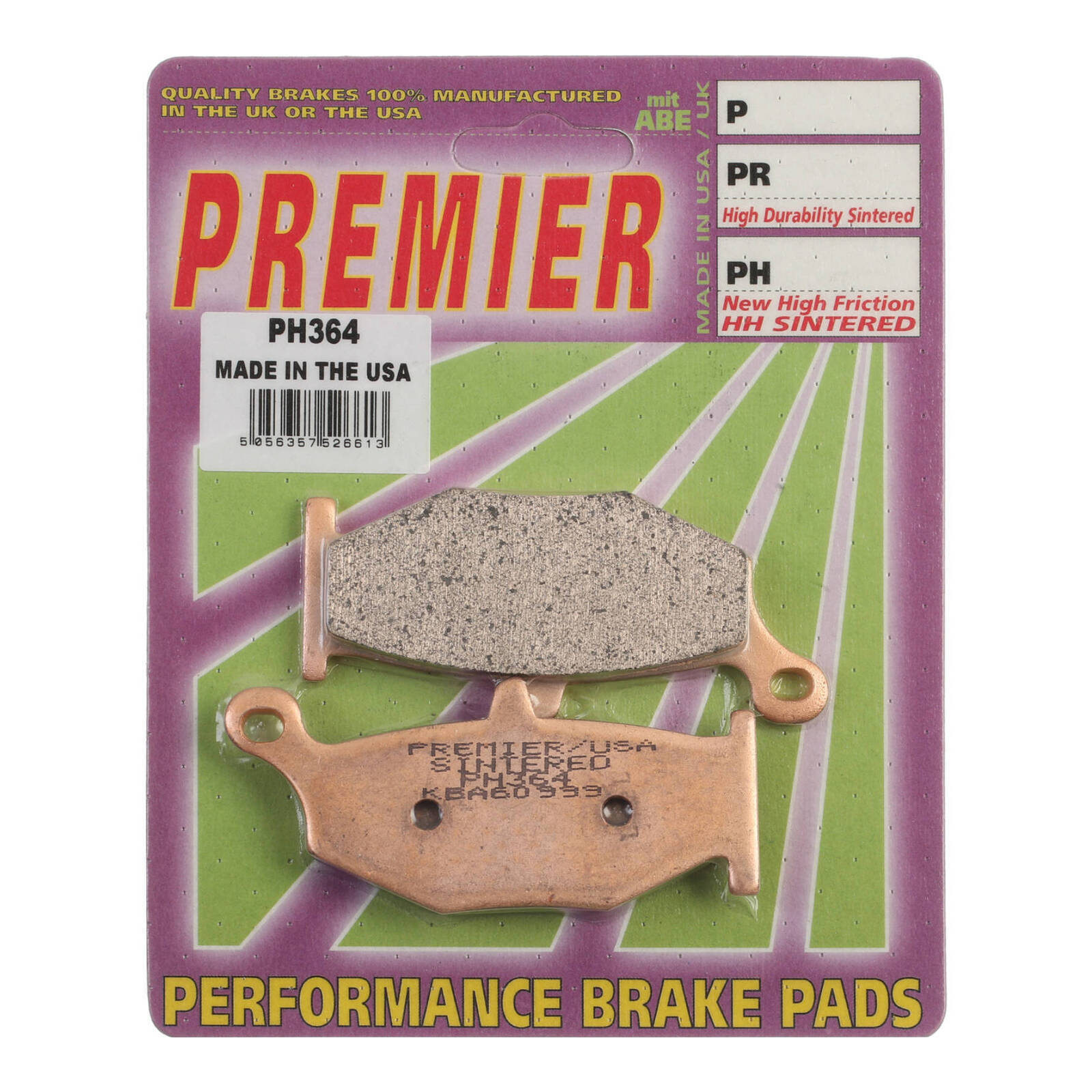 Premier Brake Pads - PH Street Sintered (GF241S3)