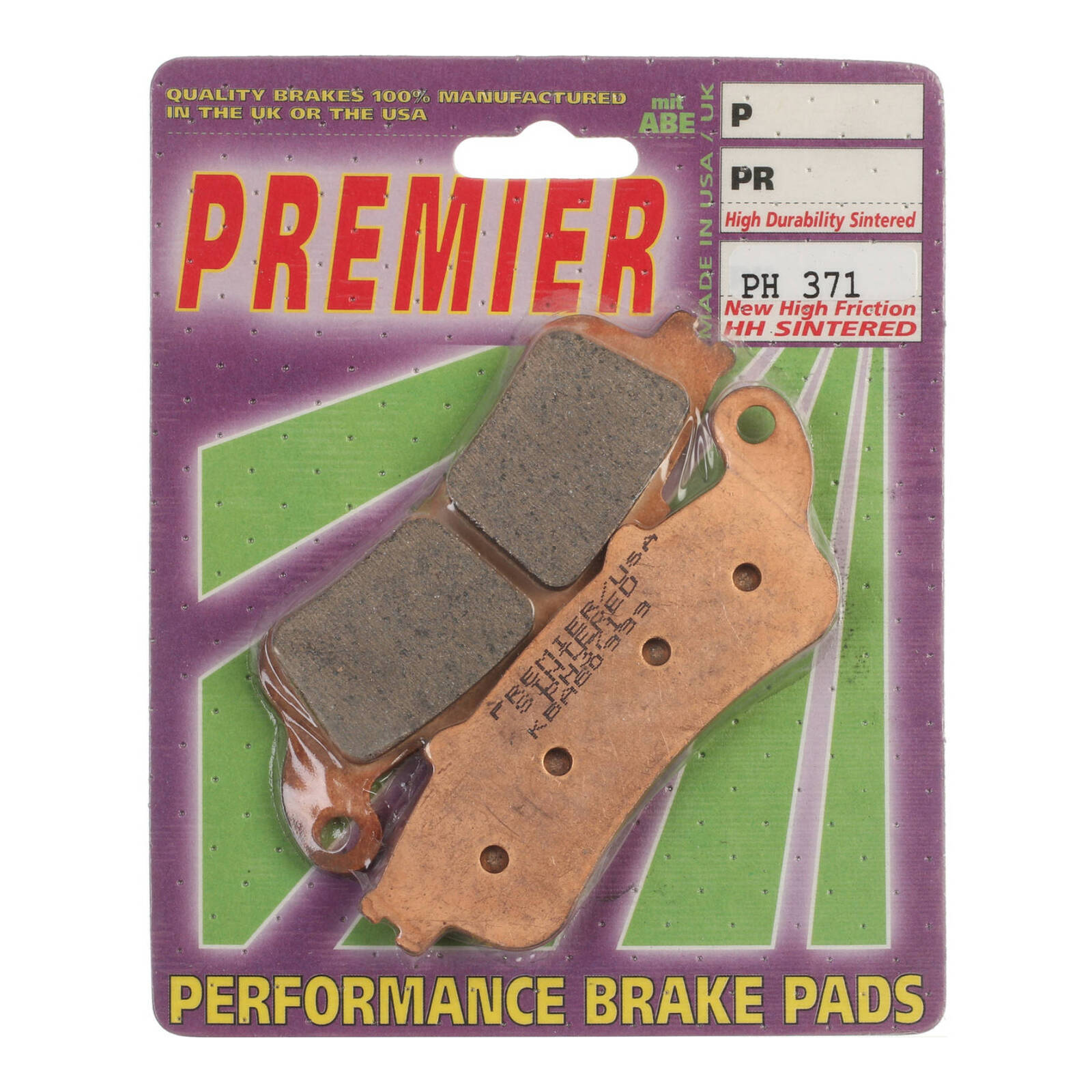 Premier Brake Pads - PH Street Sintered (GF327S3)