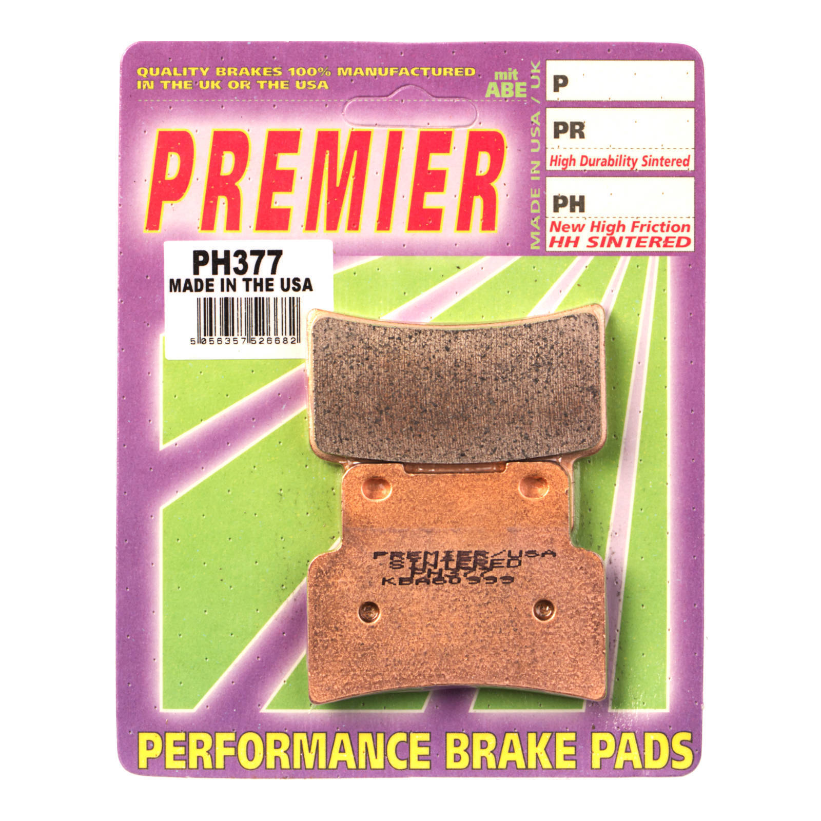 Premier Brake Pads - PH Street Sintered