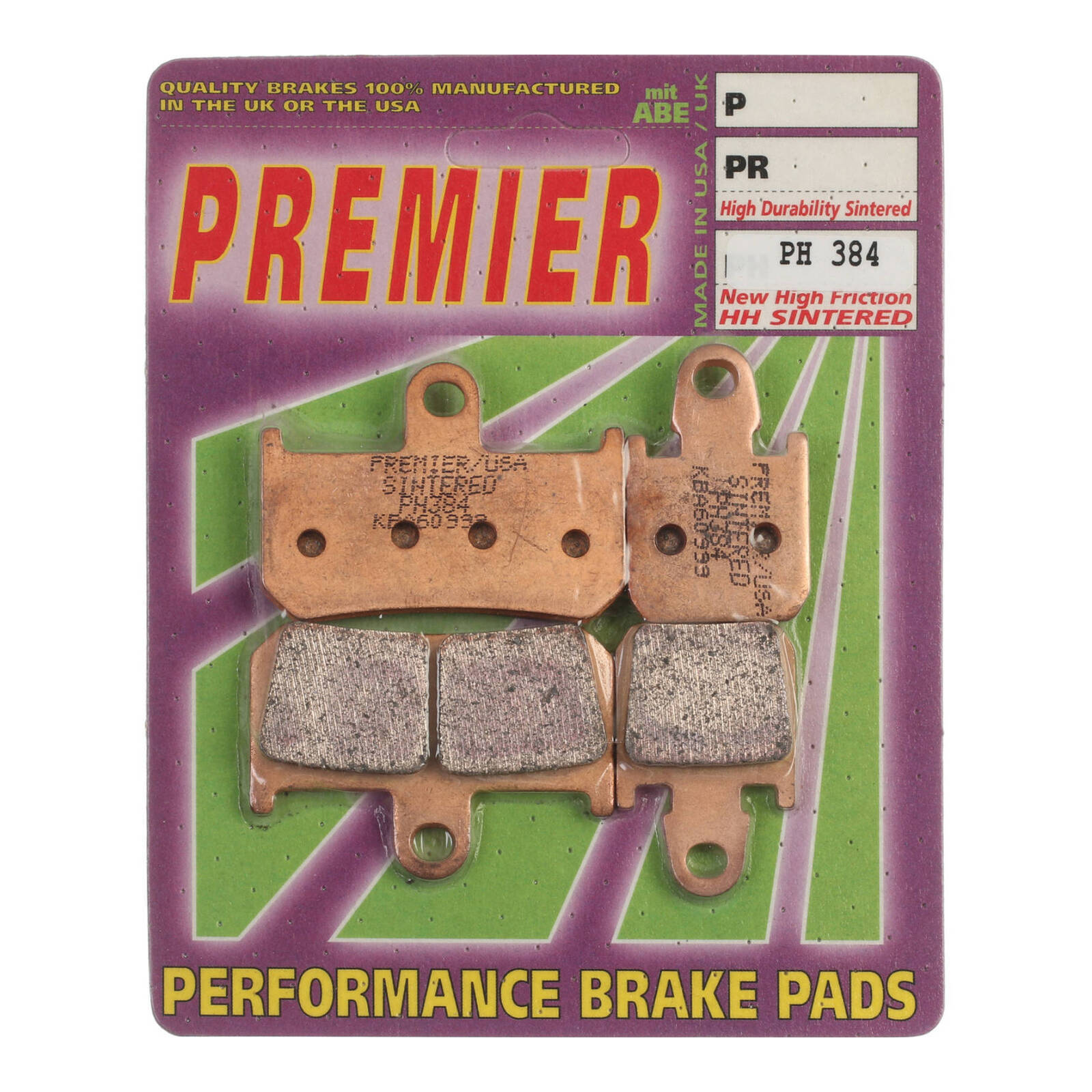 Premier Brake Pads - PH Street Sintered (GF246S3)