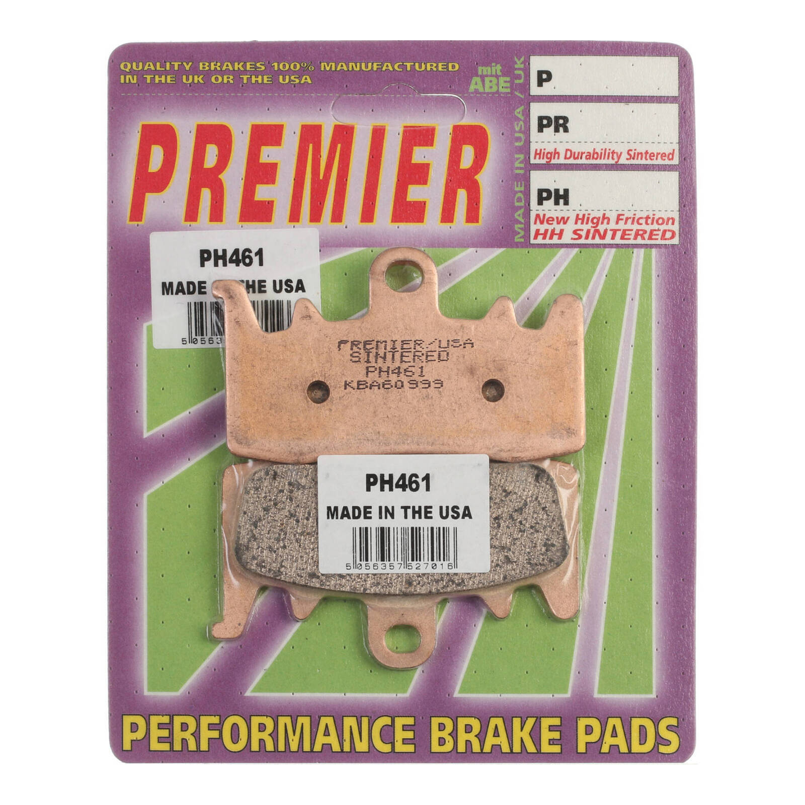 Premier Brake Pads - PH Street Sintered (GF328S3)