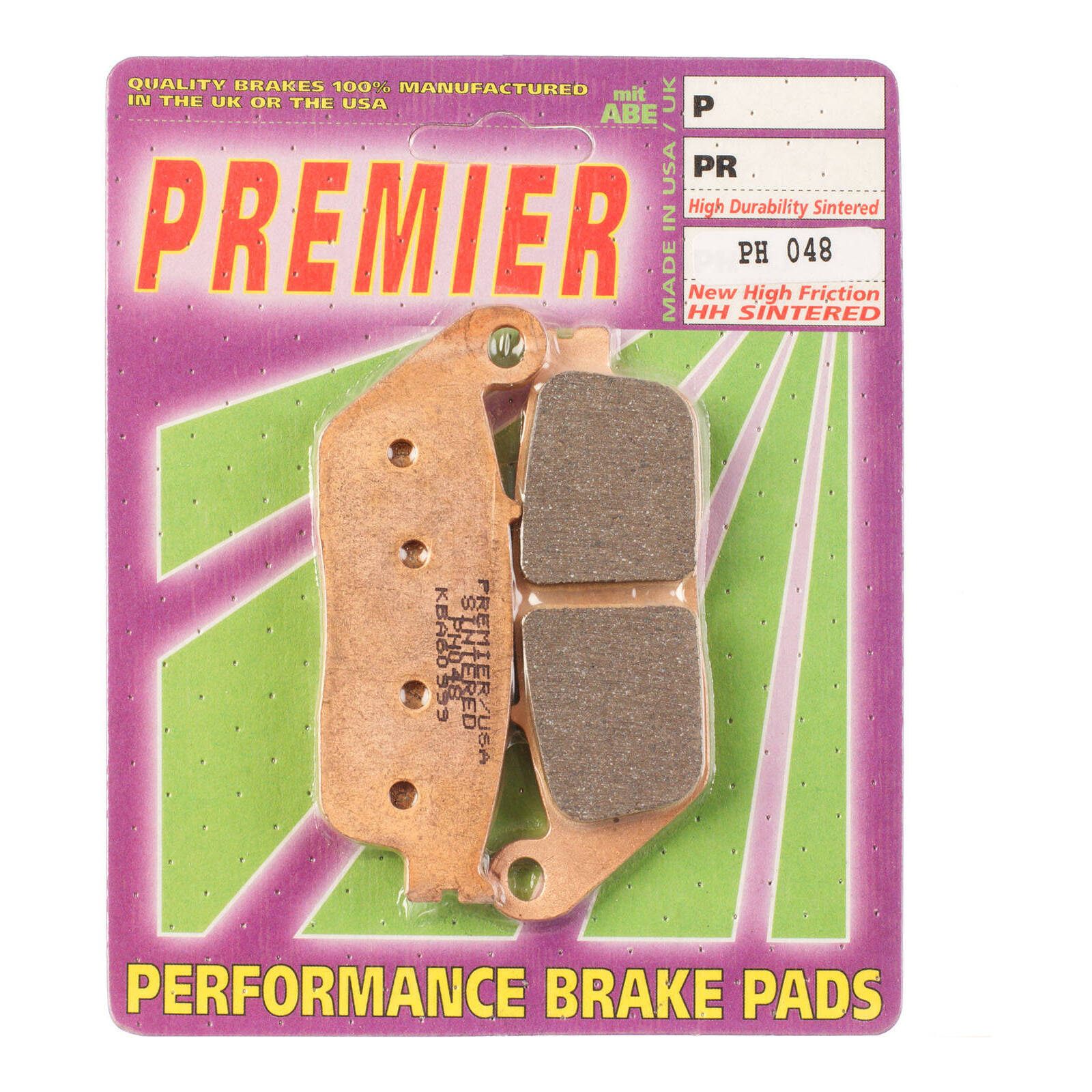 Premier Brake Pads - PH Street Sintered (GF014S3)