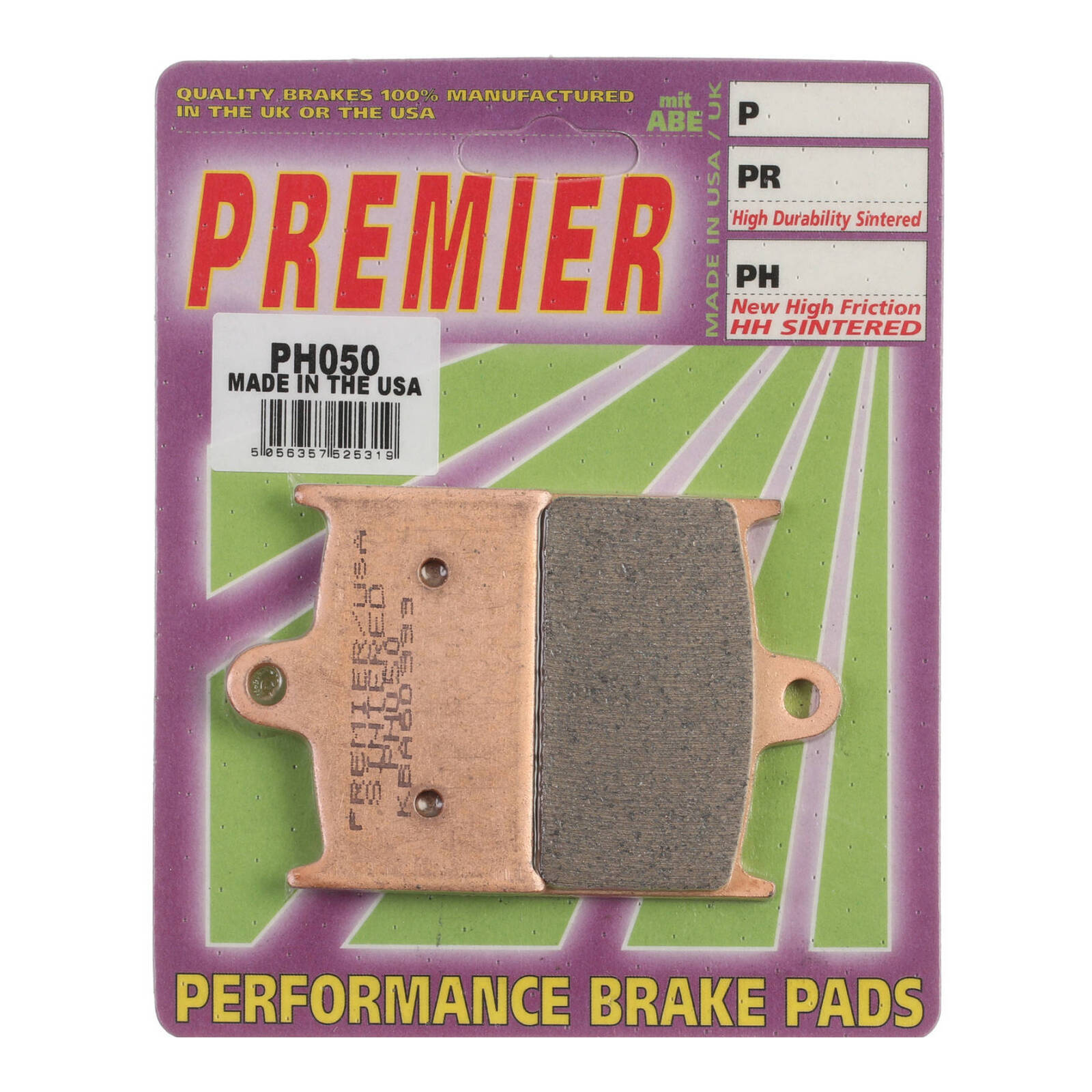 Premier Brake Pads - PH Street Sintered (GF017S3)