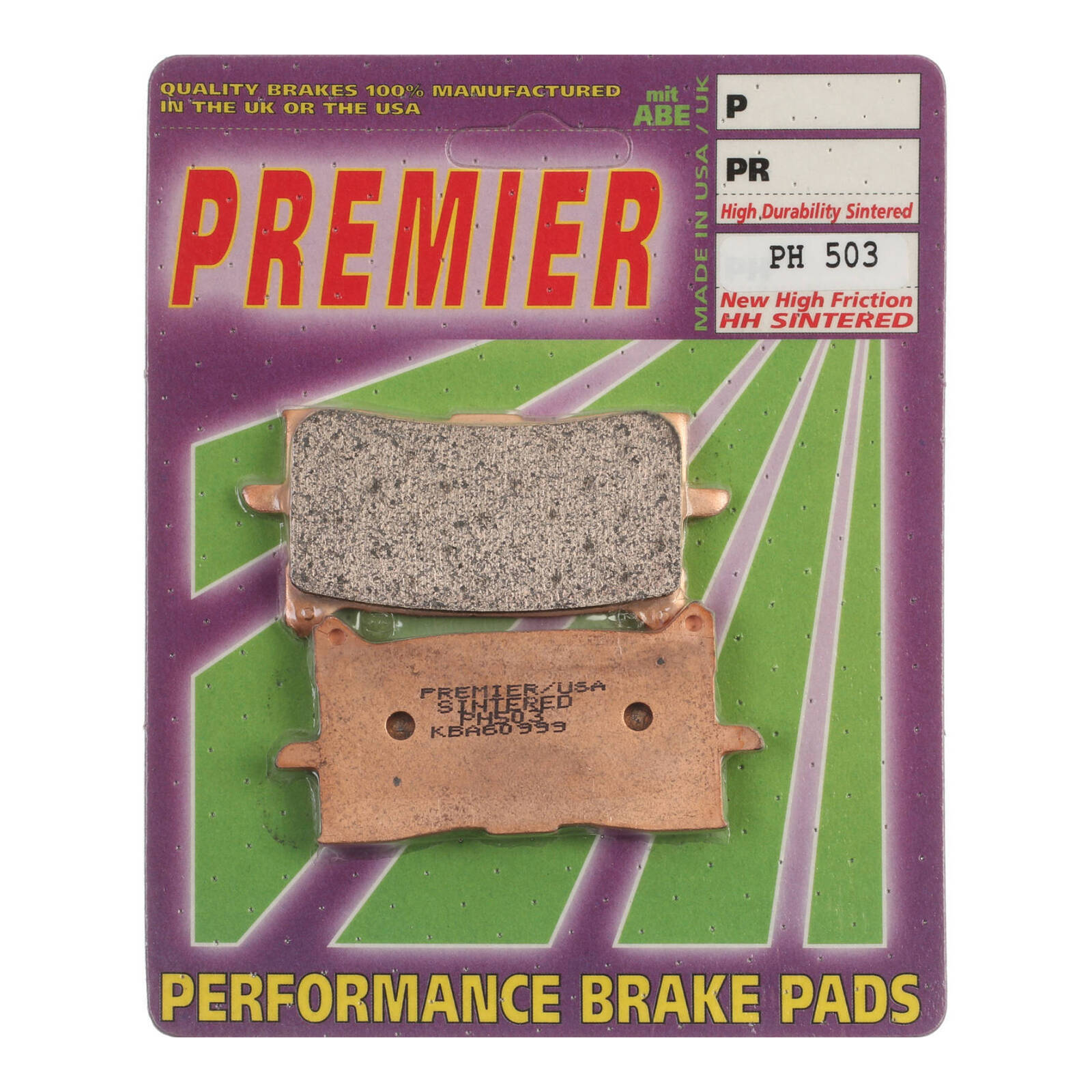 Premier Brake Pads - PH Street Sintered (GF379S3)