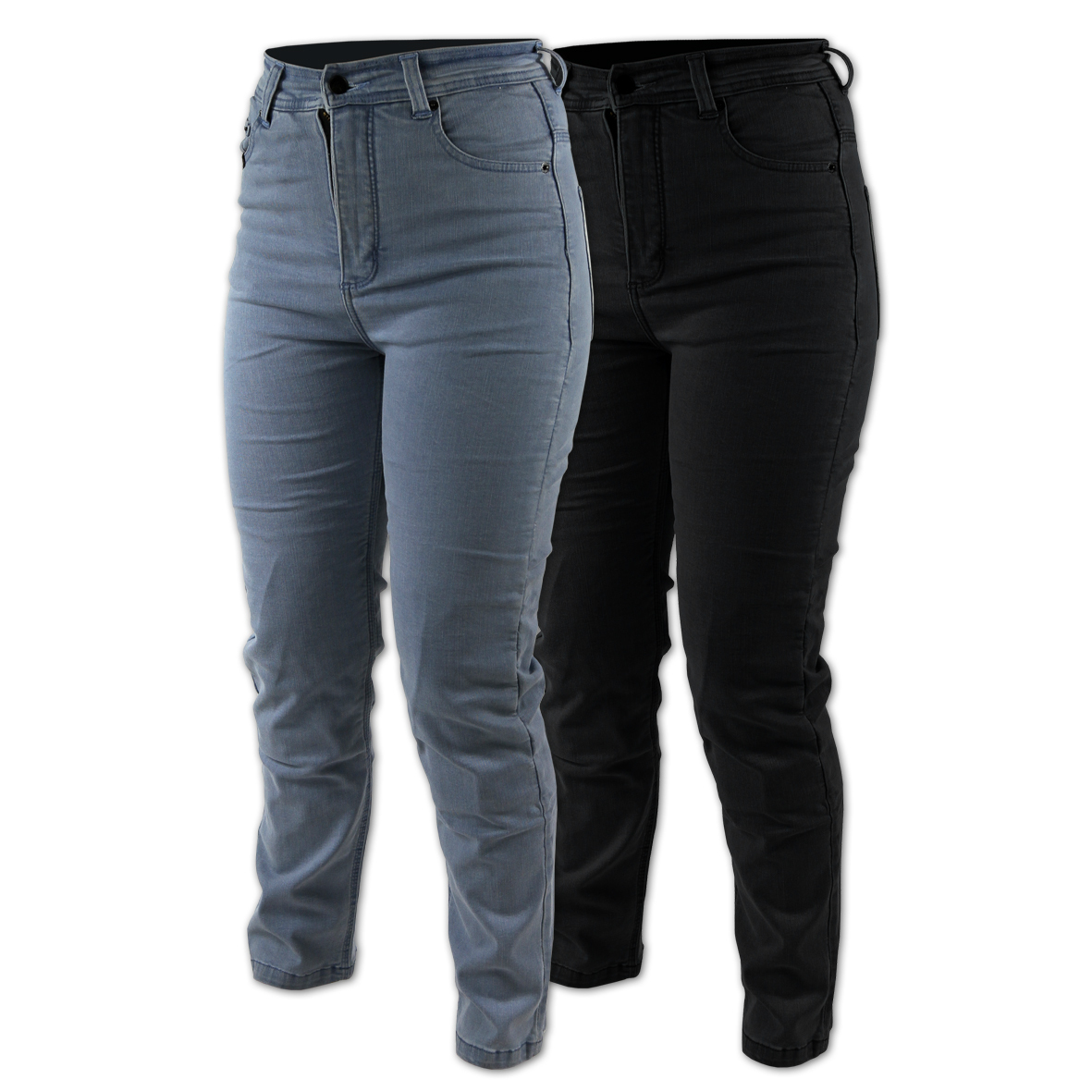 PREORDER MOM Relaxed Fit Protective Jeans [Blue - 4]