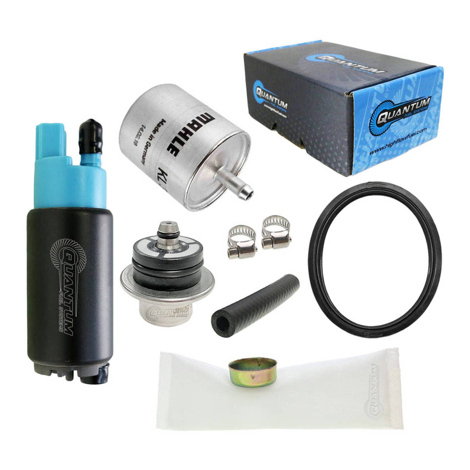 QUANTUM IN-TANK EFI FUEL PUMP W/REGULATOR  TANK SEAL FILTER