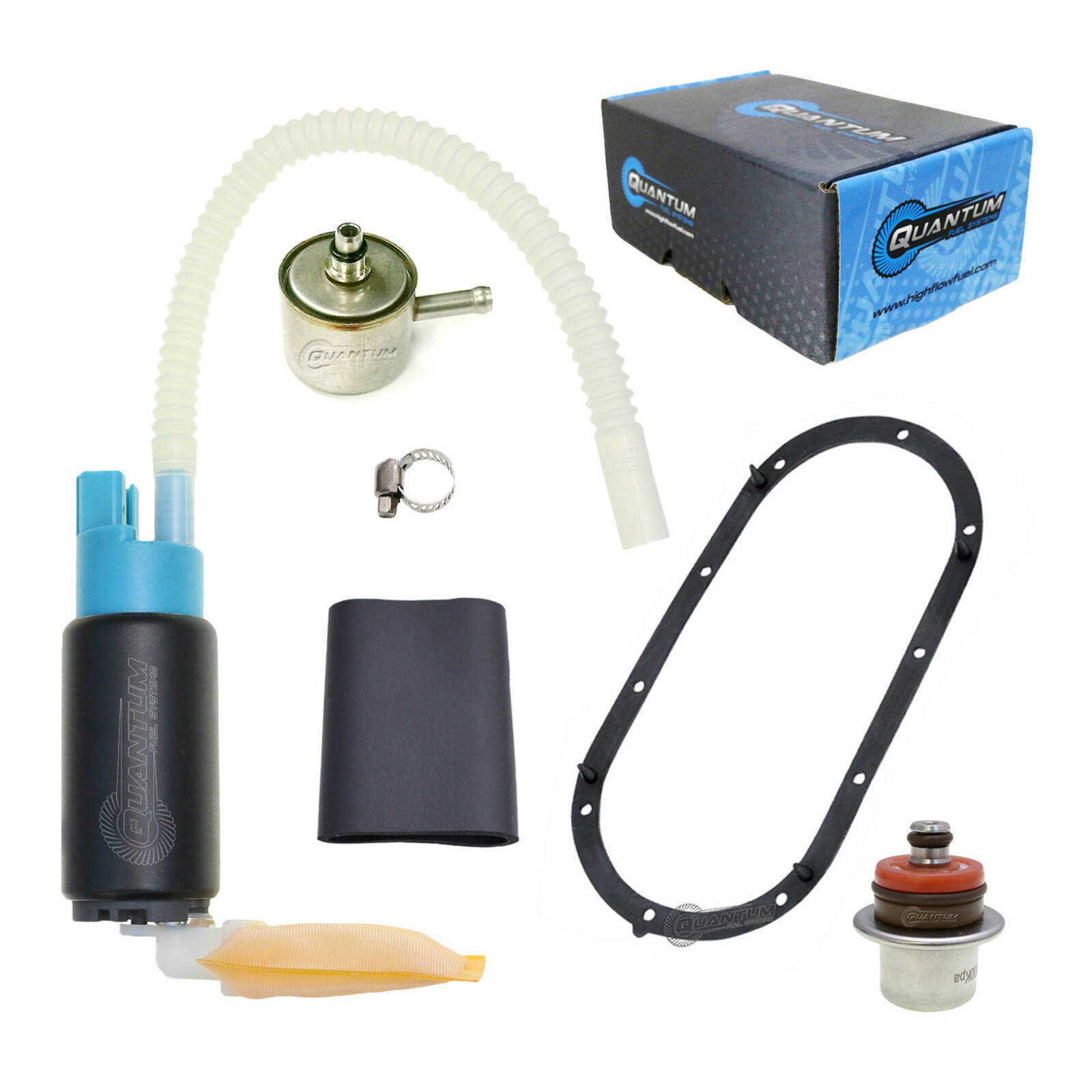 Quantum In-tank EFI Fuel Pump with Regulator  Tank Seal  Filter