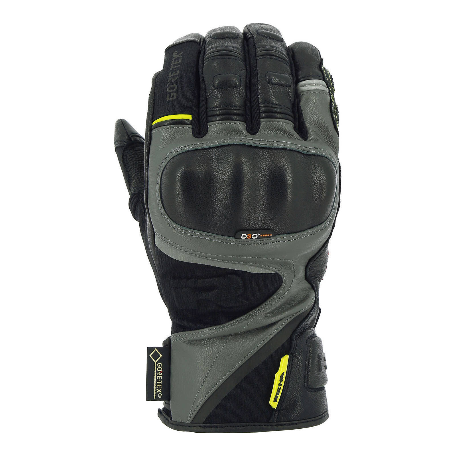 Richa Atlantic All-Season Gore-Tex Glove - Grey / Yellow (2XL)