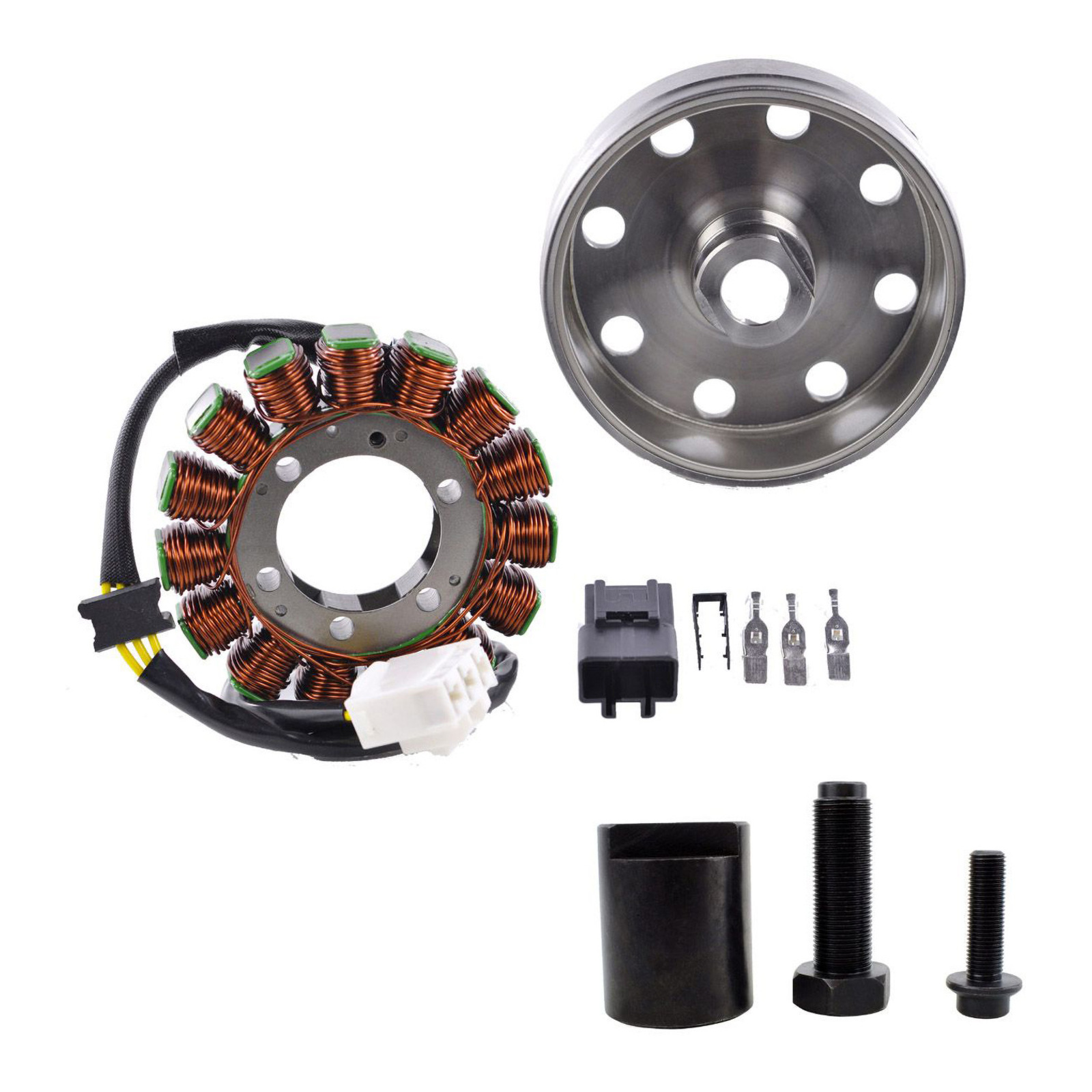 STATOR + KOKUSAN FLYWHEEL KIT ASSTD APR MODE (RMS900-103848)