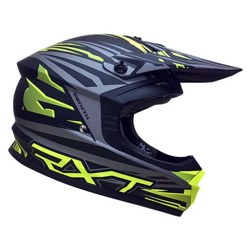 Helmet RXT A730 'ZENITH 3' MATT BLACK/FLURO XS