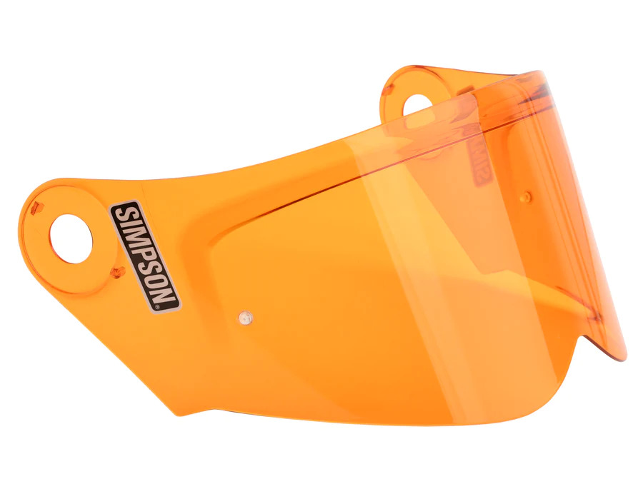 Simpson MOD Bandit Visor - Amber