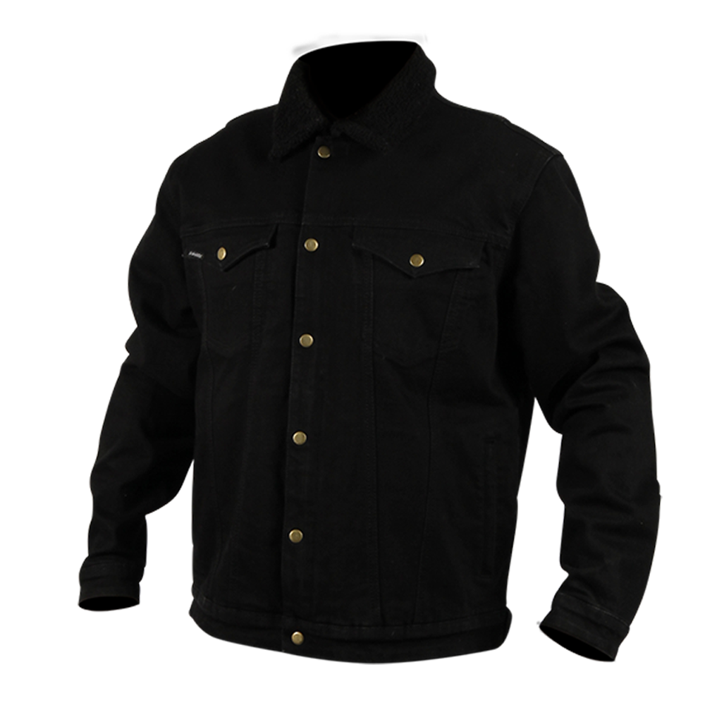 Shark Sherpa Trucker Jacket [Black - S]