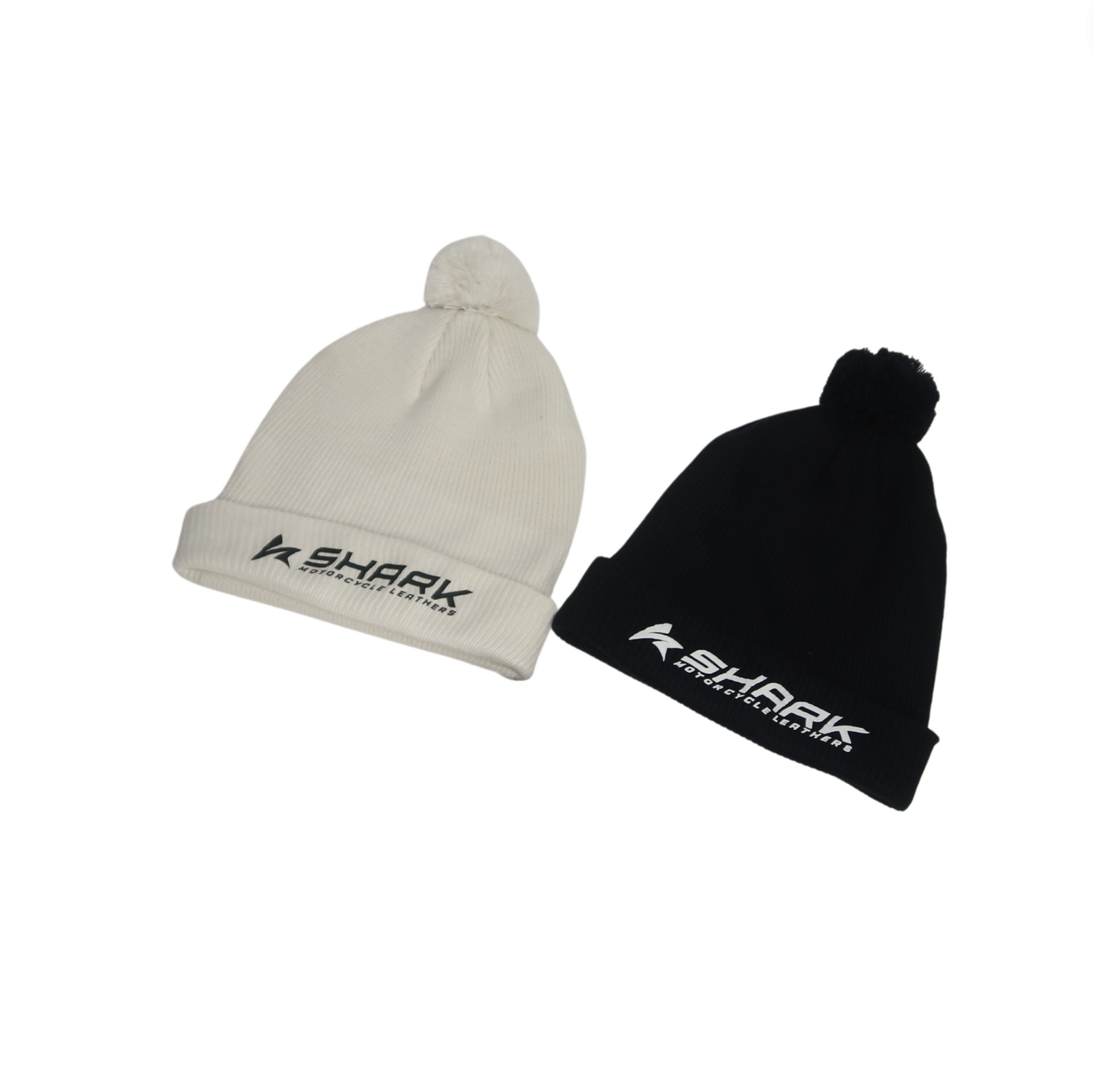 Shark Puff Beanie - Black