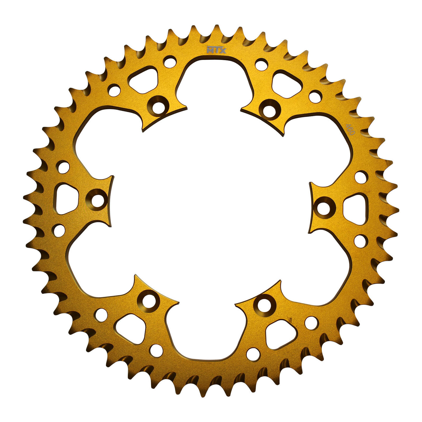 MTX 460 Zero Aluminium Rear Sprocket #520 - Gold (47T) (11A-110-47GLD)