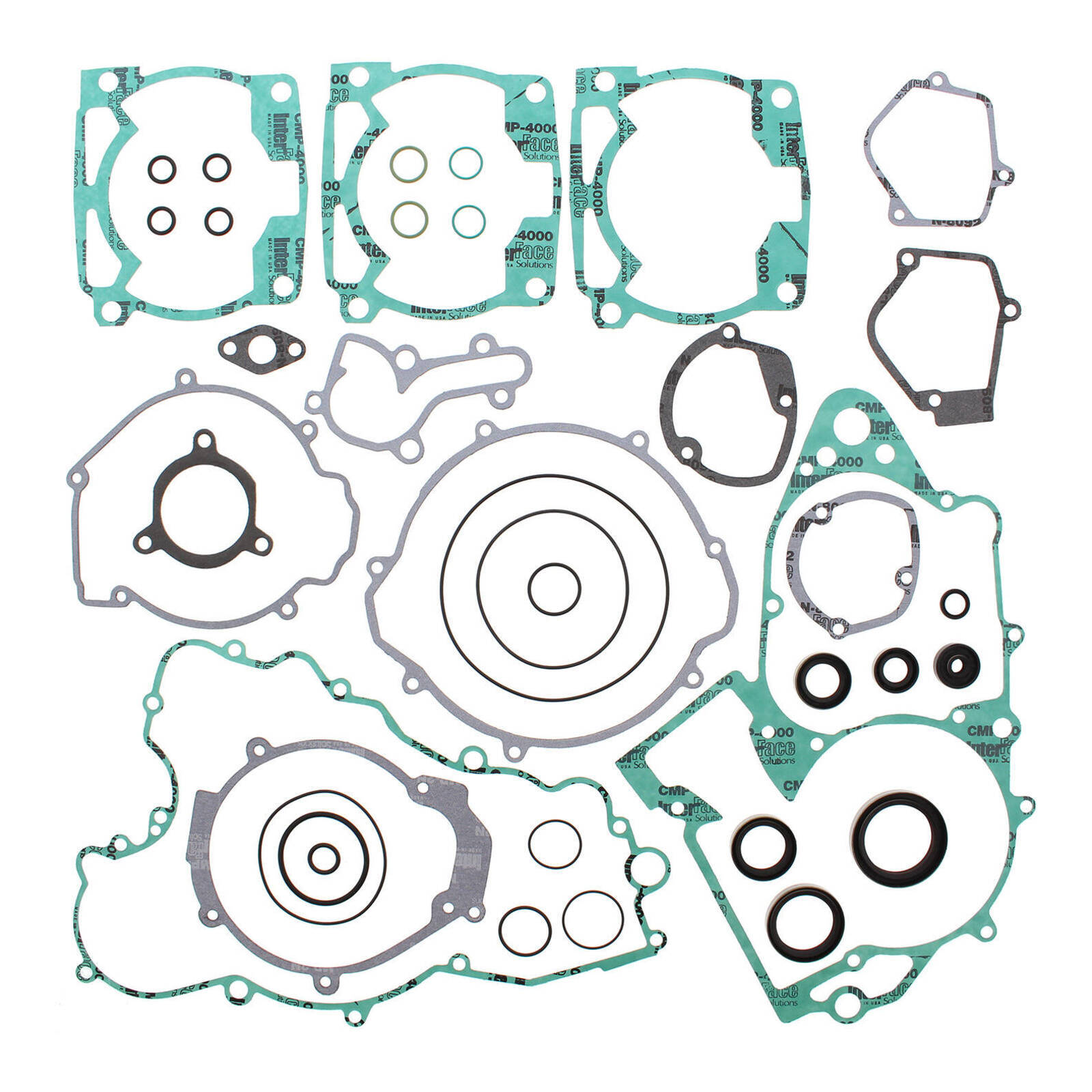 VERTEX COMPLETE GASKET SET W/ OIL SEALS KTM