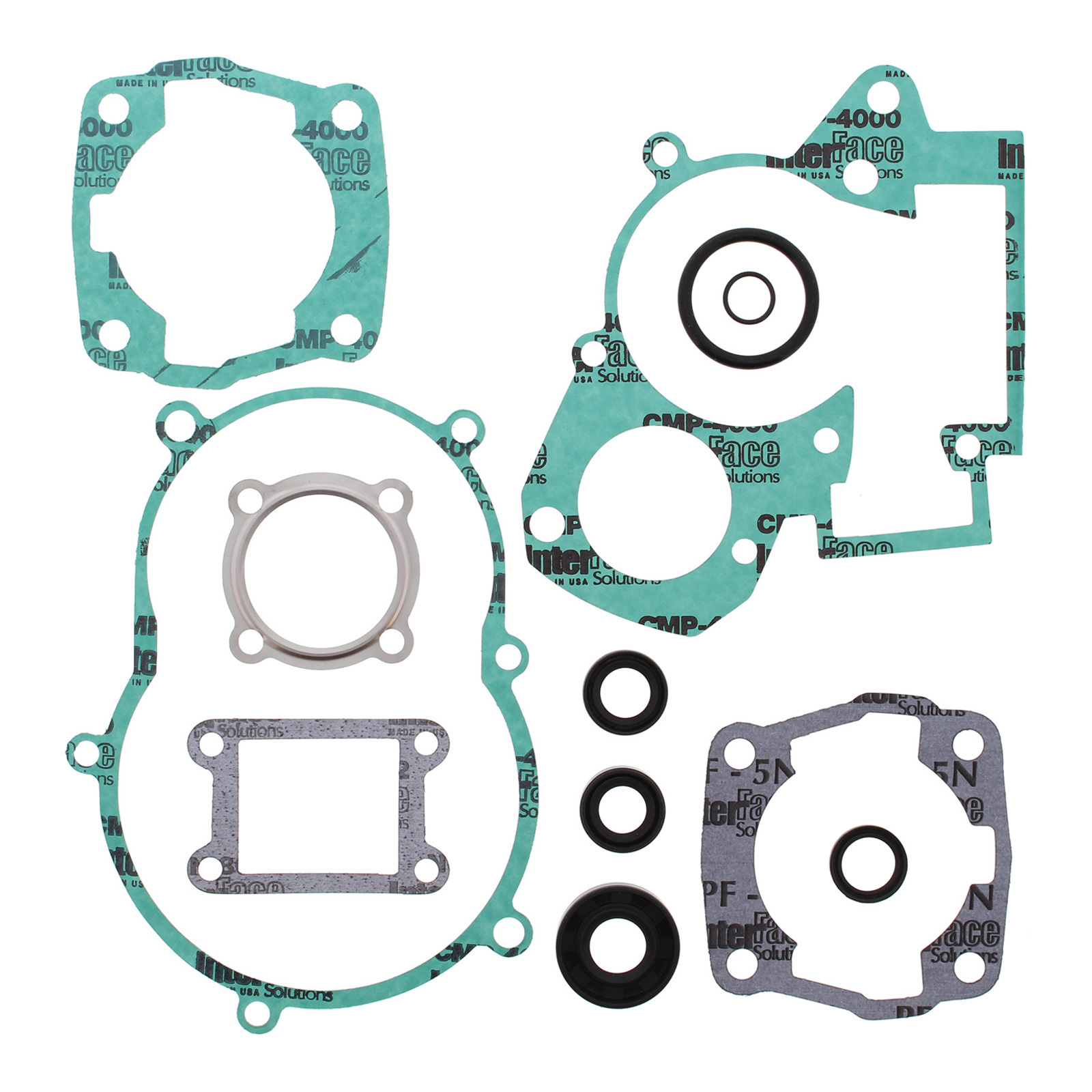 VERTEX COMPLETE GASKET SET W/ OIL SEALS KTM