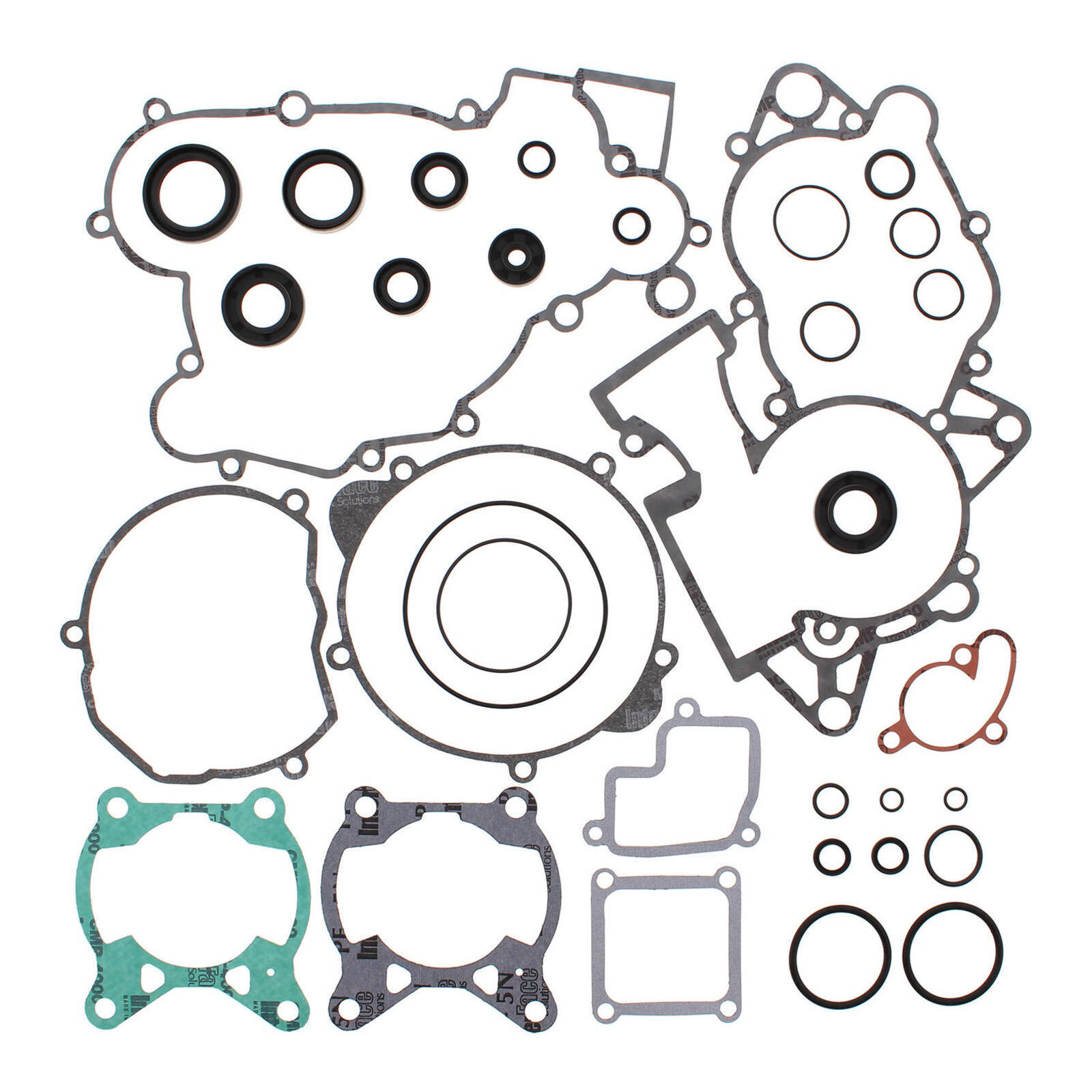 VERTEX COMPLETE GASKET SET W/ OIL SEALS KTM