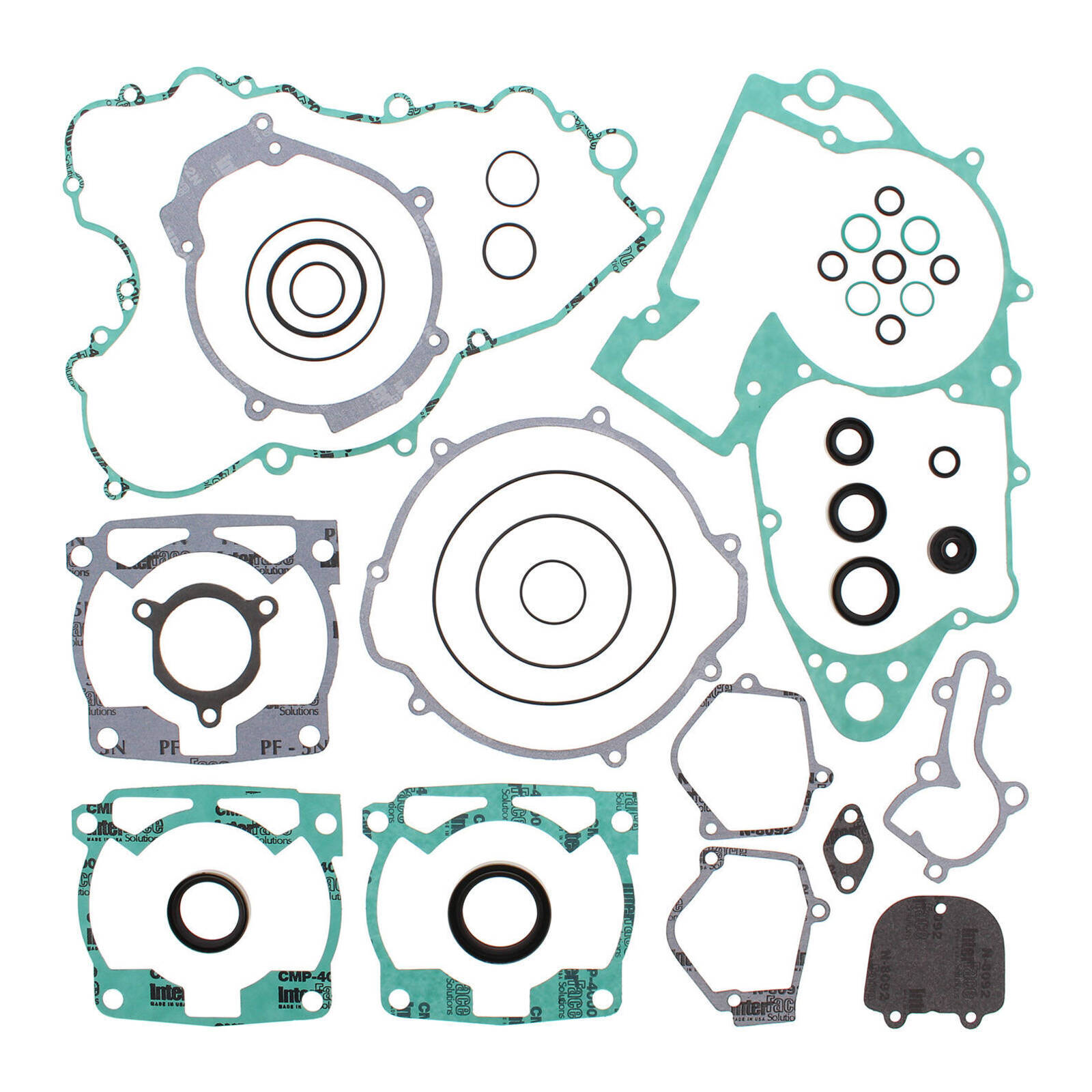 VERTEX COMPLETE GASKET SET W/ OIL SEALS KTM