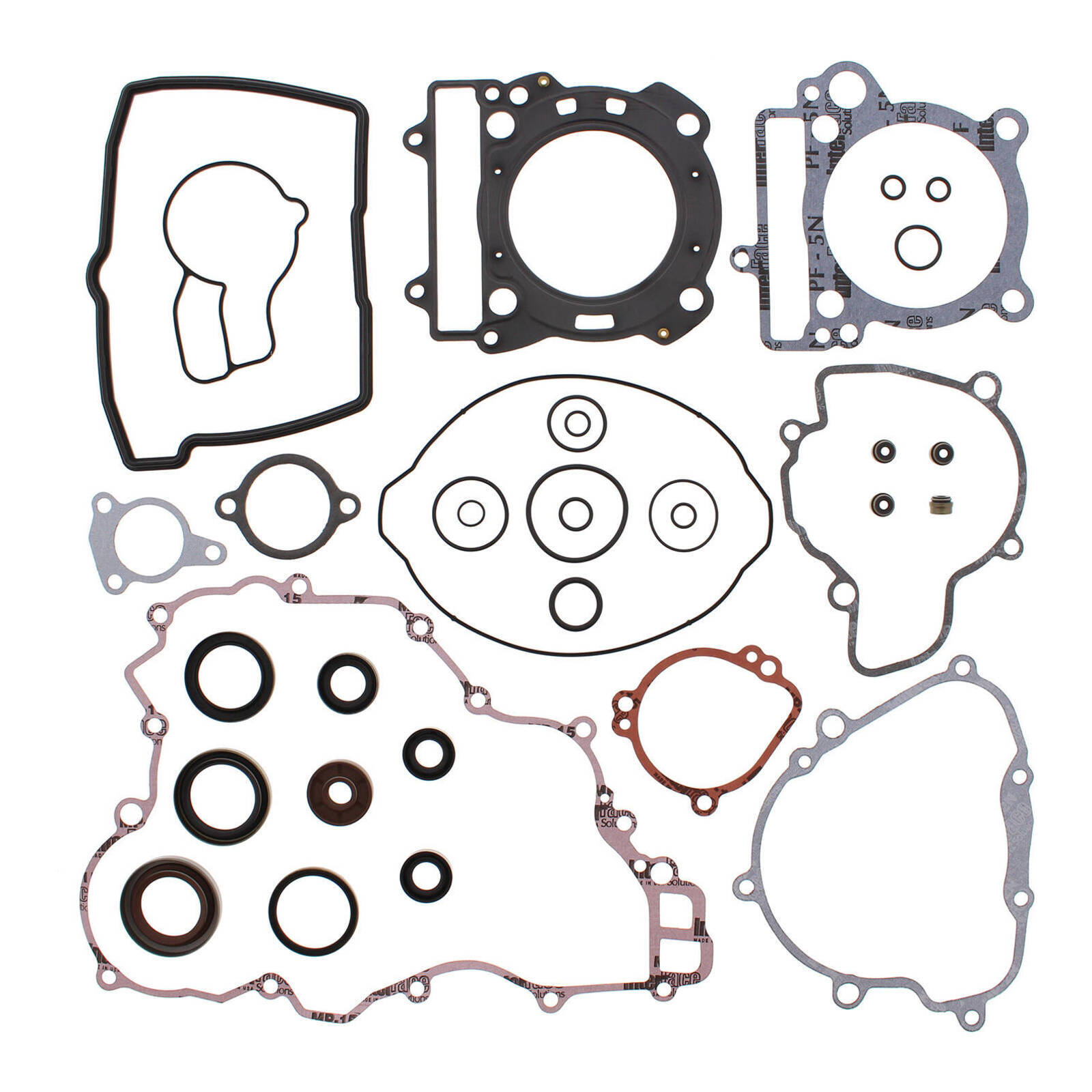 VERTEX COMPLETE GASKET SET W/ OIL SEALS KTM