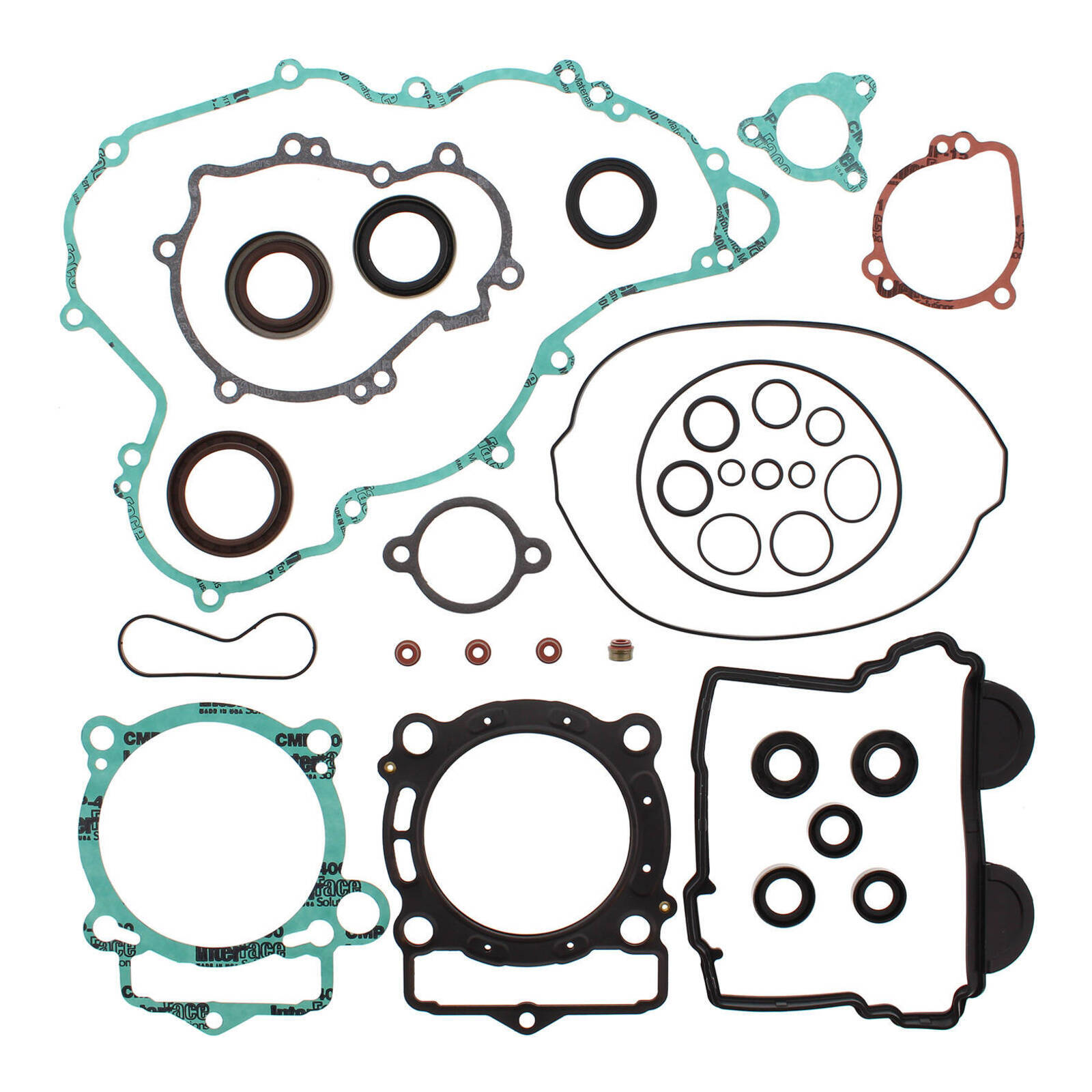 VERTEX COMPLETE GASKET SET W/ OIL SEALS KTM