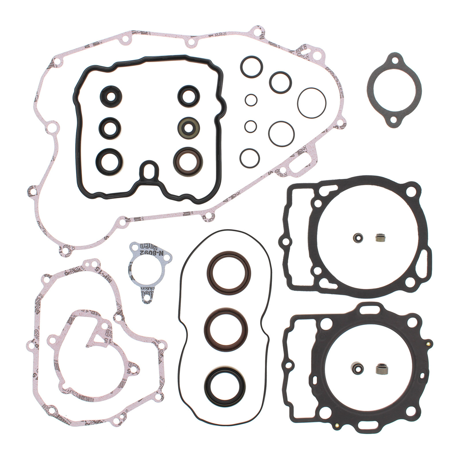 VERTEX COMPLETE GASKET SET W/ OIL SEALS KTM