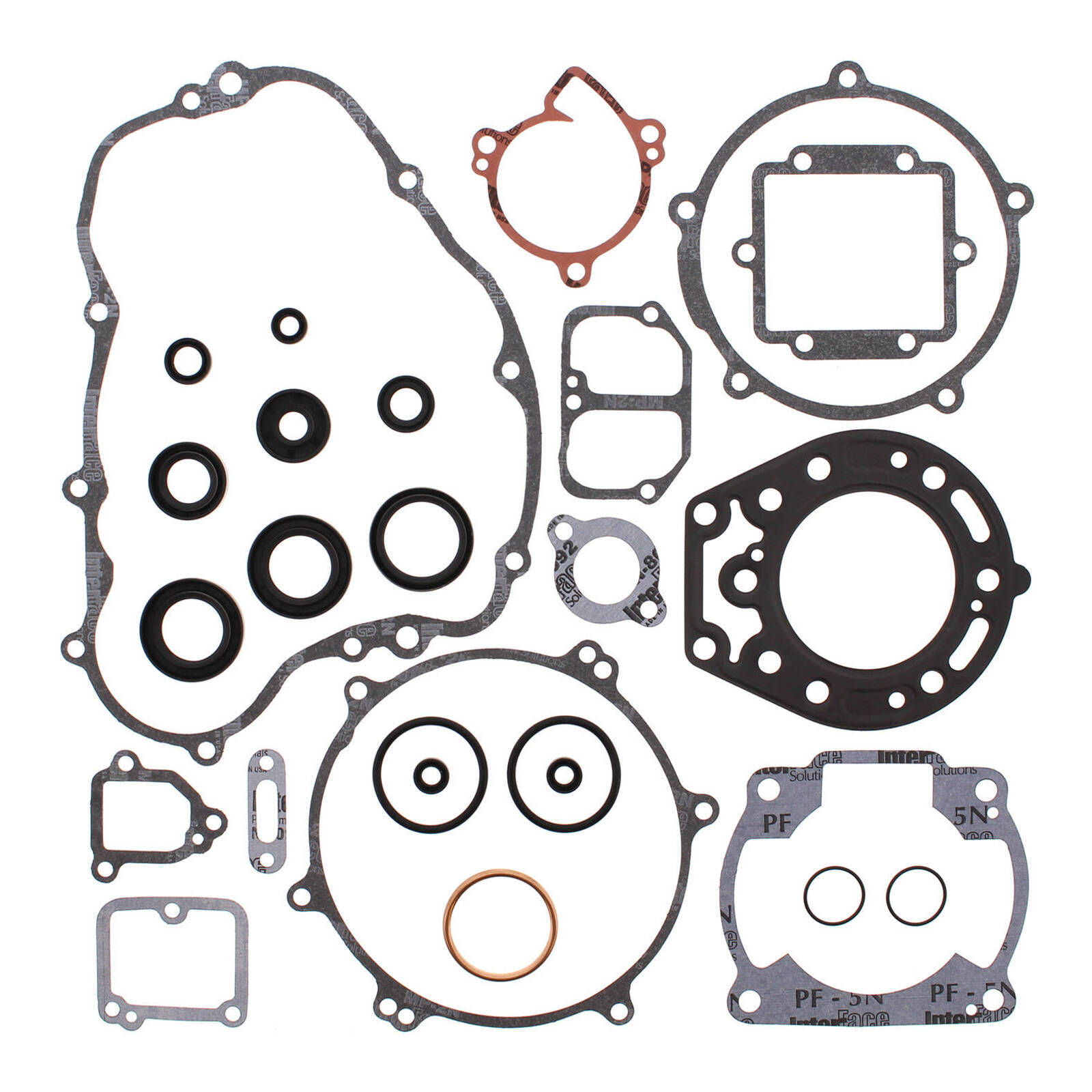 VERTEX COMPLETE GASKET SET W/ OIL SEALS KAWASAKI