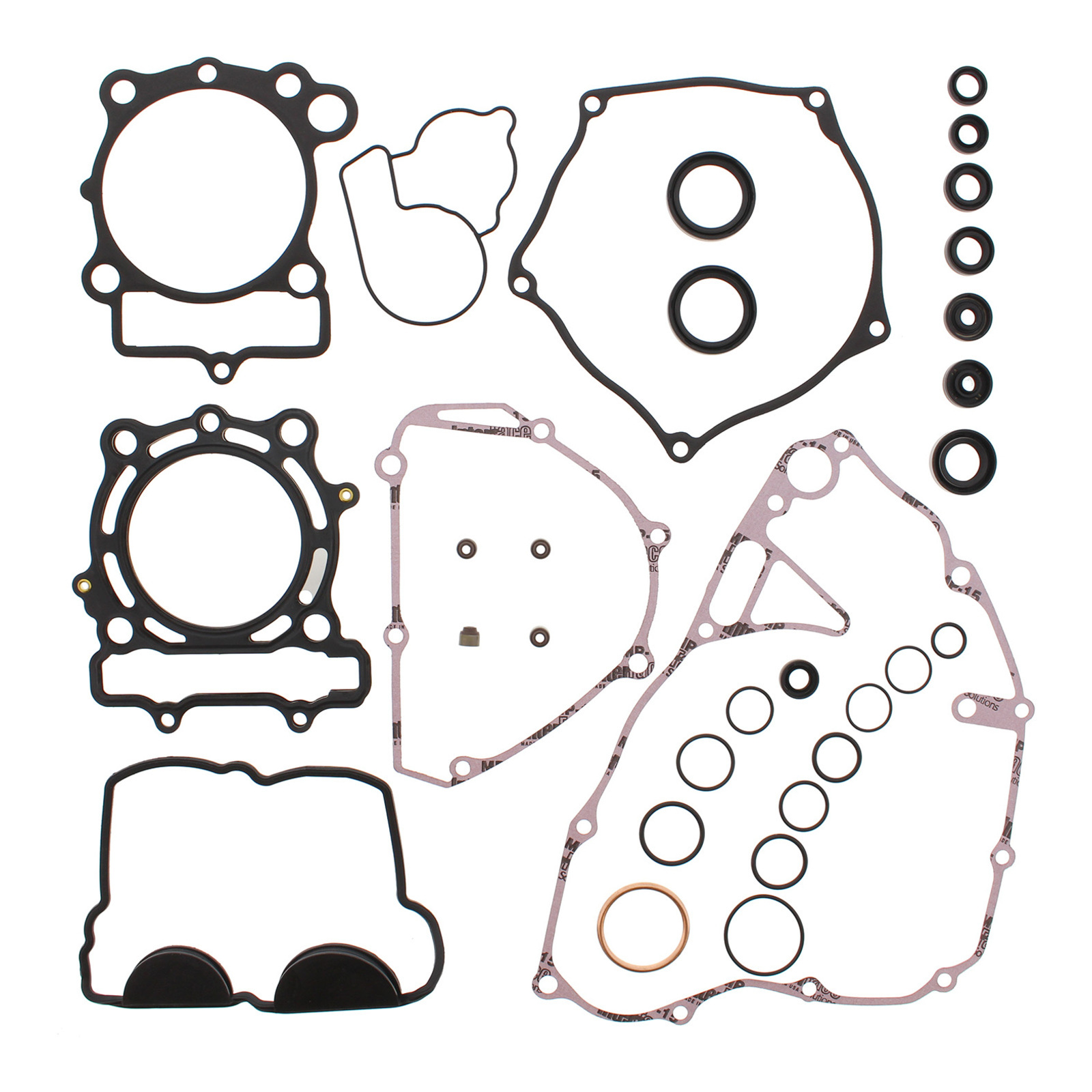 VERTEX COMPLETE GASKET SET W/ OIL SEALS KAWASAKI