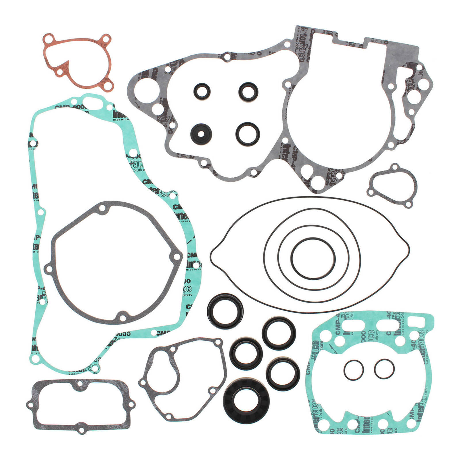 VERTEX COMPLETE GASKET SET W/ OIL SEALS SUZUKI