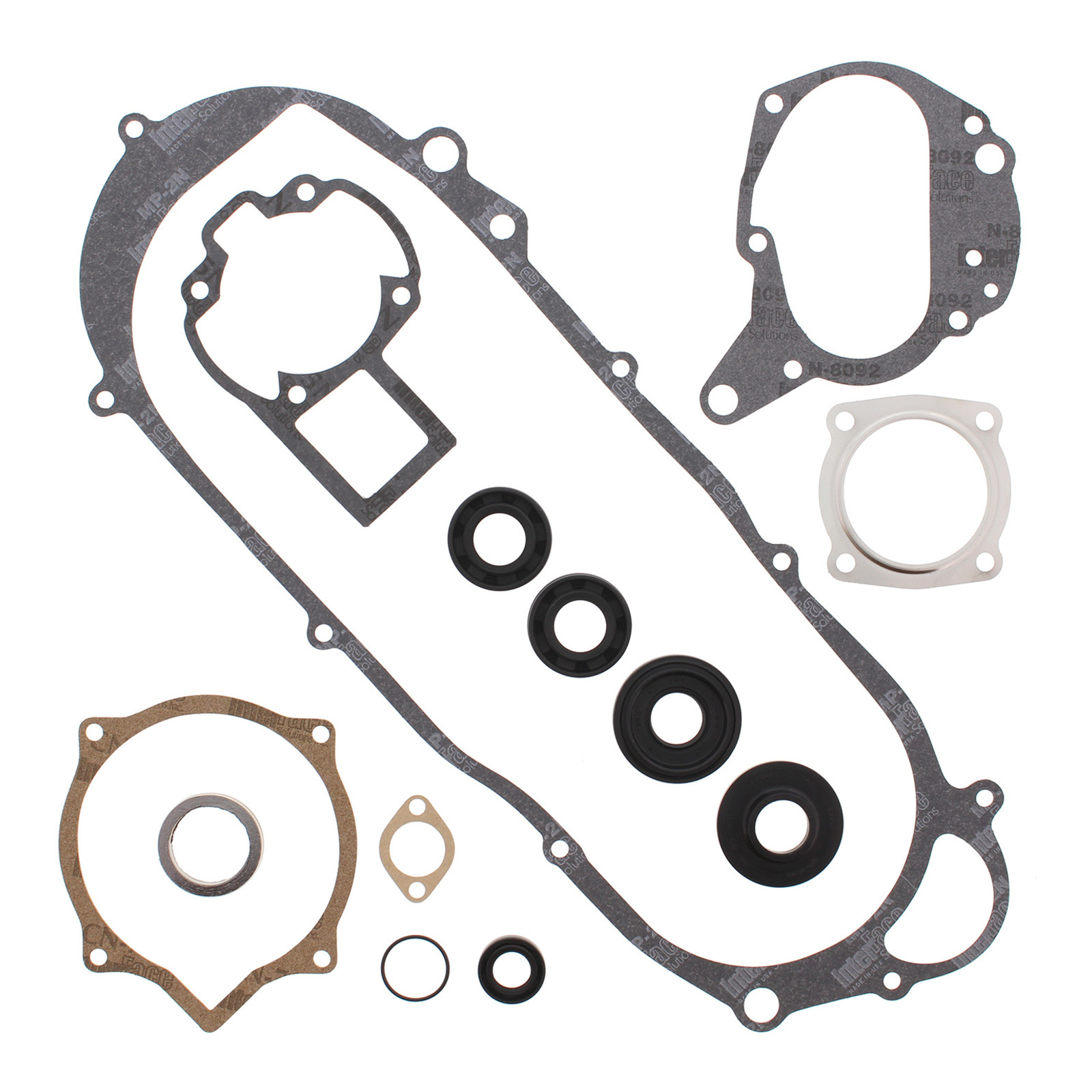 VERTEX COMPLETE GASKET SET W/ OIL SEALS KAWASAKI