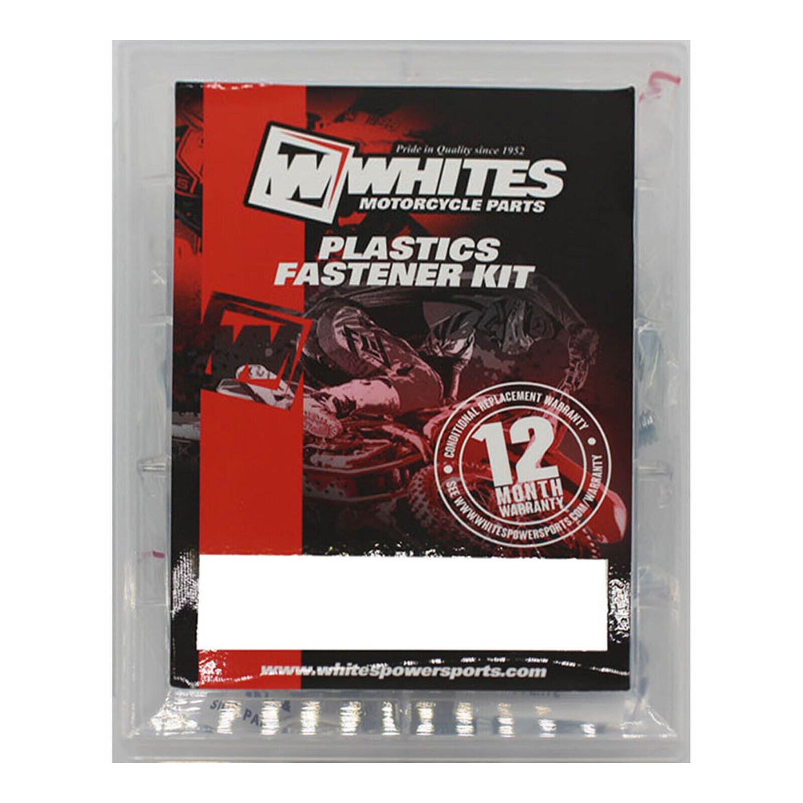 WHITES PLASTICS FASTENER KIT CRF450R 05-08