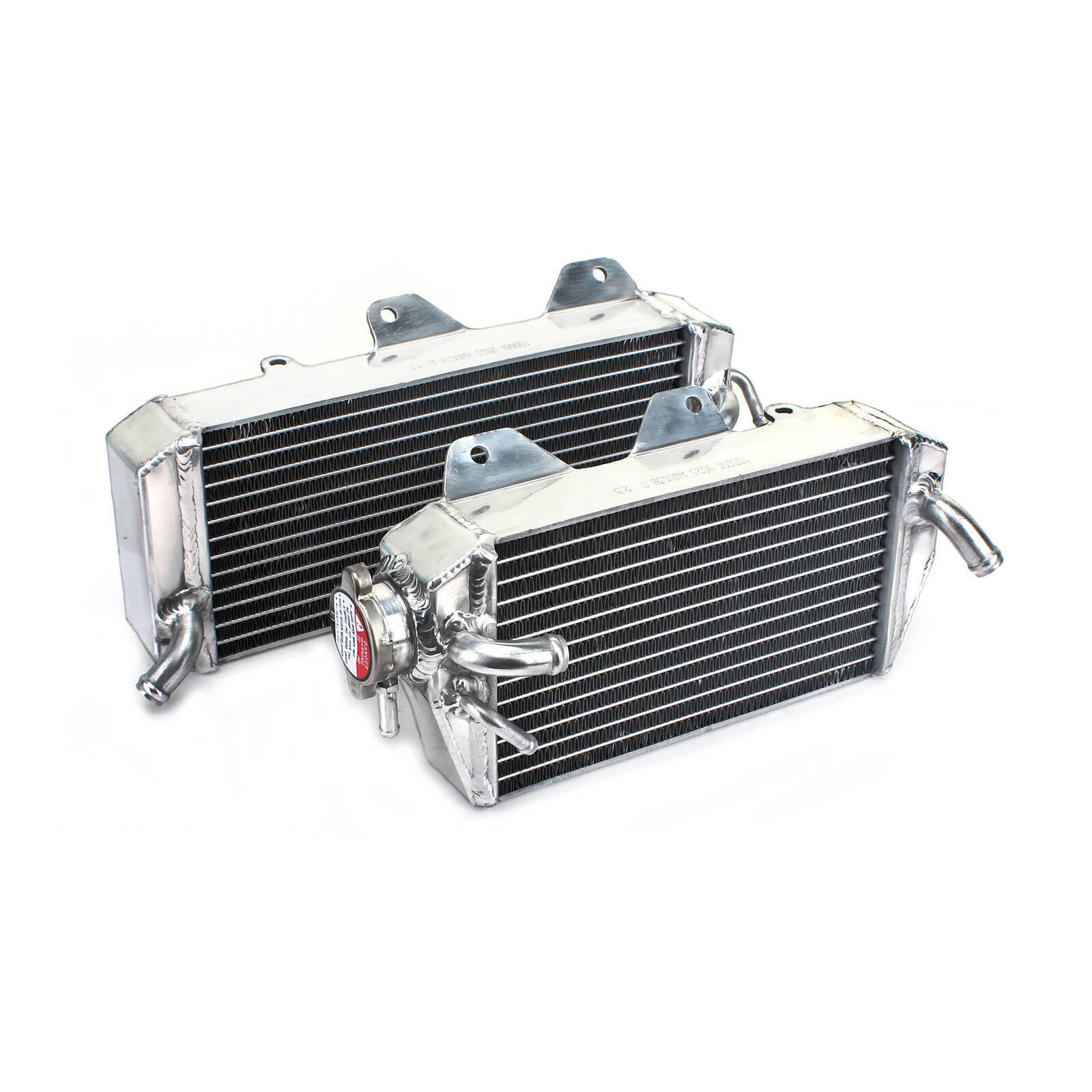 WHITES RADIATORS KAW KX450F 06-07 PAIR