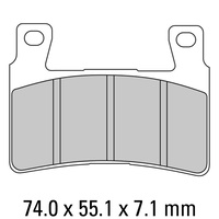 Z - FERODO BRAKE PADS - FDB2114CP911 - [RACE ORGANIC]