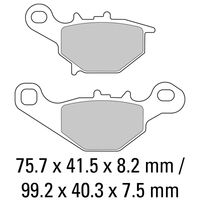 FERODO BRAKE PADS : FDB2133EF (PK=2 Pads) [BQ10]   [NEW1908]