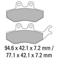 Z - FERODO BRAKE PADS - FDB2147S (PK = 2 Pads)