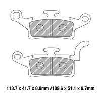 FERODO BRAKE PADS - FDB2264EF (PK = 2 Pads) [BQ10]