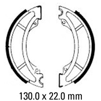 FERODO BRAKE SHOE SET - FSB763 [TLS]