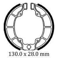 FERODO BRAKE SHOE SET - FSB966  [NO SPRINGS SUPPLIED]