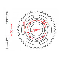 MTX Steel Rear Sprocket #520