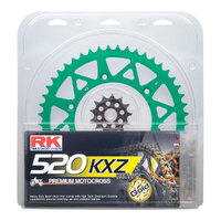 LITE PACK - RK CHAIN & SPR KIT GREEN 13/48 KX250F 06-25